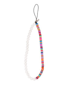 Pearls And Colors Phone Charm
