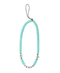 Blue Evil Eye - Custom Name Phone Charm
