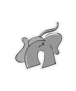Big Gray - Sticker
