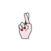 Crossed Fingers - Sticker