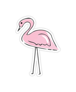 Flamingo 03 - Sticker