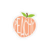 Peachy - Sticker
