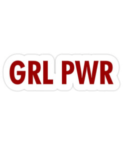GRL PWR - Sticker