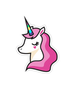 Cute Unicorn- Sticker