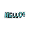 Hello - Sticker