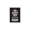 If You Never Try You Never Know - Sticker