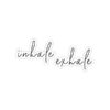 Inhale Exhale - Sticker