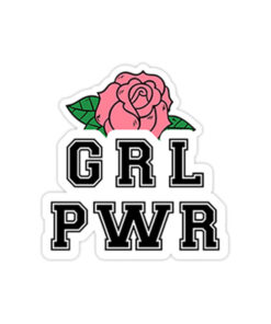 PINK GRL PWR - Sticker
