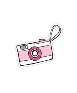 Pink Camera - Sticker