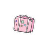 Pink Suitcase - Sticker