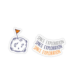 Space Exploration - Sticker