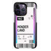 Wonderland Ticket - Custom name impact iPhone case