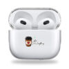 Coffee Over Anything clear Airpods case