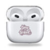 Time To Travel clear Airpods case