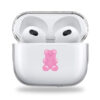 Pink Gummy Bear clear Airpods case