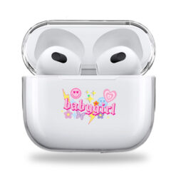 Babygirl clear Airpods case