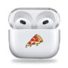 Pizza clear Airpods case