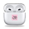 Sign clear Airpods case