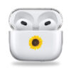 Sunflower clear Airpods case