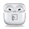 Think Outside The Box clear Airpods case