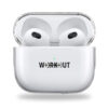 Workout clear Airpods case