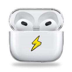 Bolt clear Airpods case