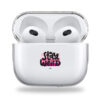 Stay weird clear Airpods case