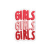 Girls girls girls - Sticker