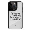 Mirror Case - Your Sign impact iPhone case