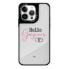 Mirror Case - Hello Gorgeous impact iPhone case