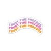 Trust the process - Sticker