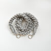 Handmade Cross-body Phone Straps -  Light Grey Braids