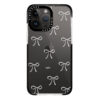 white bowties - impact iPhone case