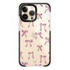 purple bowties - impact iPhone case
