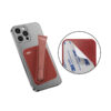 Silicone lip balm holder for phone case