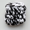 Handmade Airpods case - Black and White