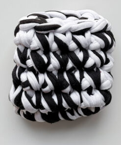 Handmade Airpods case - Black and White