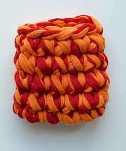 Handmade Airpods case - orange