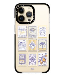 Italy stamps - impact iPhone case