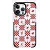 Red checkers - impact iPhone case