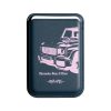 Leather magsafe wallet - Vina x Vace - Navy Blue – G wagon