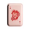 Leather magsafe wallet - Vina x Vace - Pink – Ace