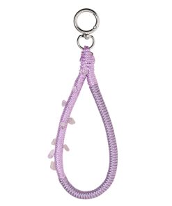 Handmade Phone Wrist Strap - Lilac with stone