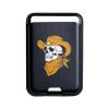 Leather magsafe wallet - Vina x Vace - Black – Cowboy skull
