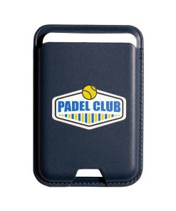 Leather magsafe wallet - Vina x Vace - Blue – Padel club