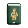 Leather magsafe wallet - Vina x Vace - Green – Army lego