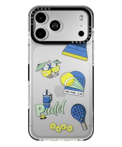 Padel Club - impact iPhone case