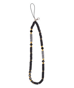 Black - Custom Name Phone Charm