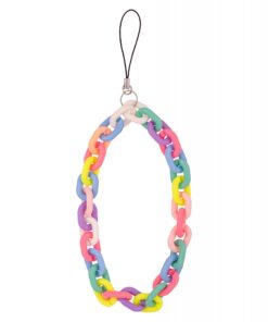 Colorful Chains Phone Charm