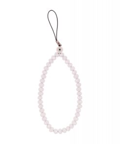 White Crystals Phone Charm